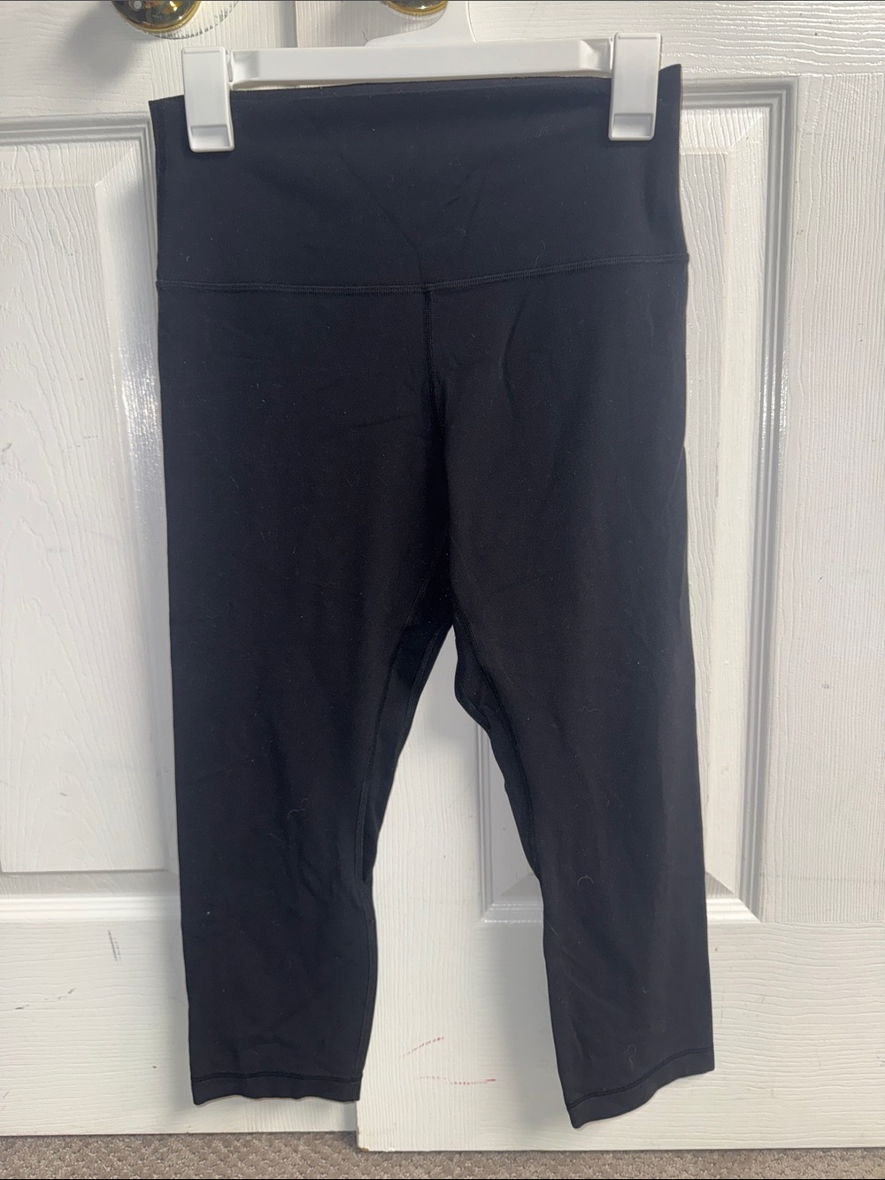 Lululemon Align Cropped Capri Leggings Size 8 Black